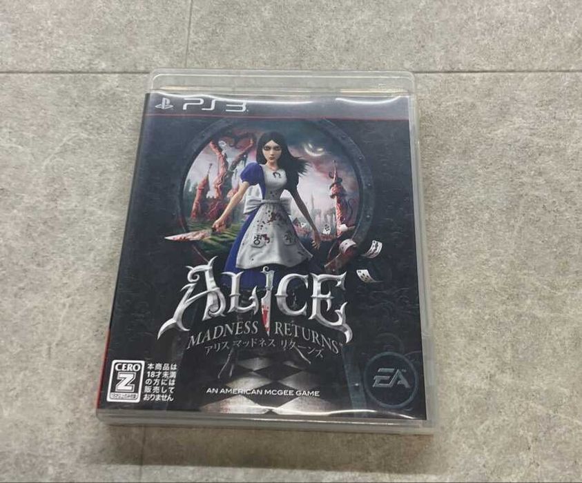 Диск alice madness returns ps3.