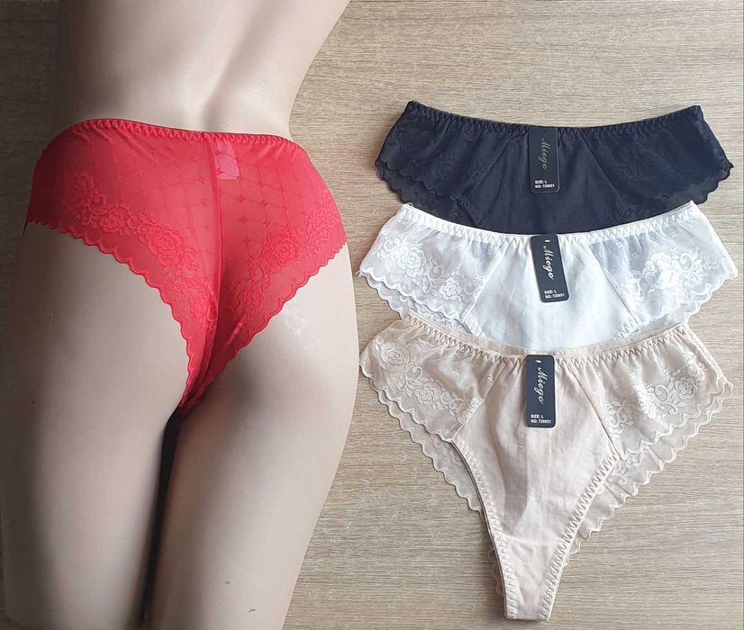 4 X Damskie brazyliany L/XL