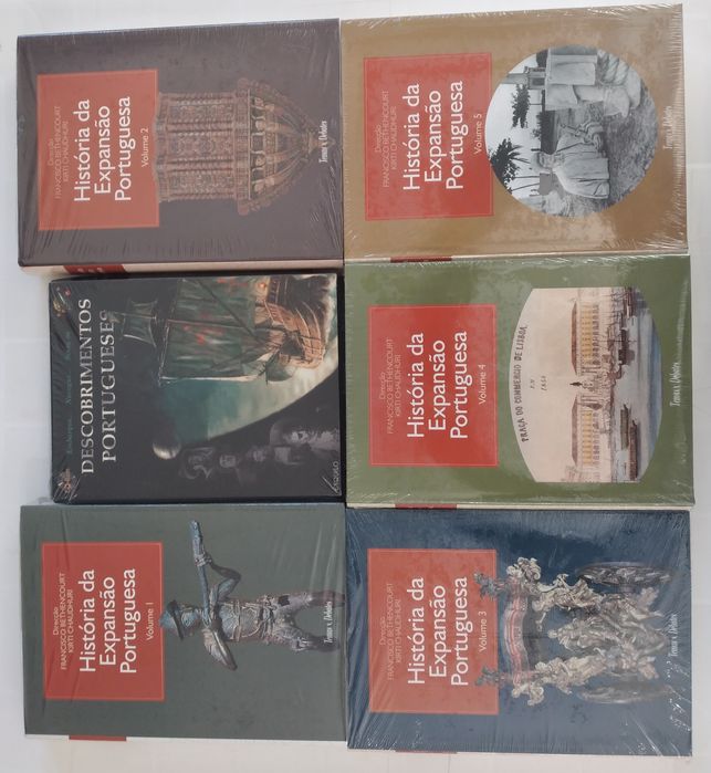 História Expansão Portuguesa 5 livros 1 Cd Descobrimentos Portugueses