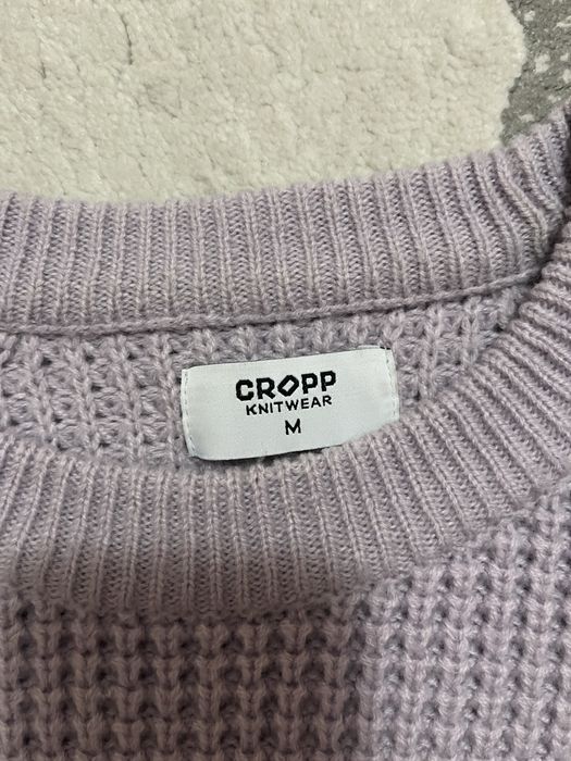 Fioletowy sweter Cropp