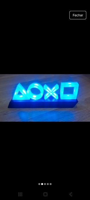Playstation icons light - COMO NOVO!!