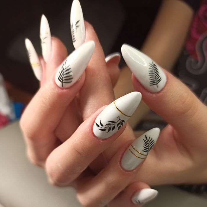 Гель -лак с маникюром. Наращивание.1 Шевченковский