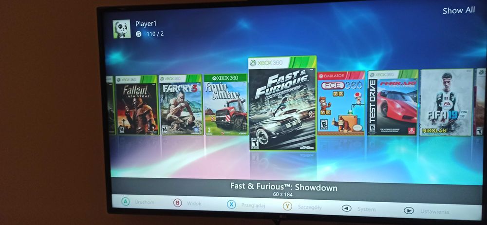 Xbox 360 RGH3 -100% sprawny, kinect,2 pady, Hdd 1TB, Gry, Emulat retro