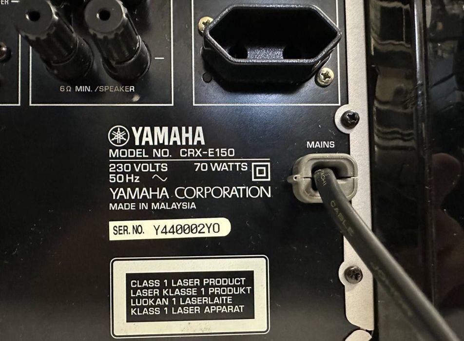 Centrum muzyczne Yamaha CRX-E 150/NX E150 , CD/AmFm