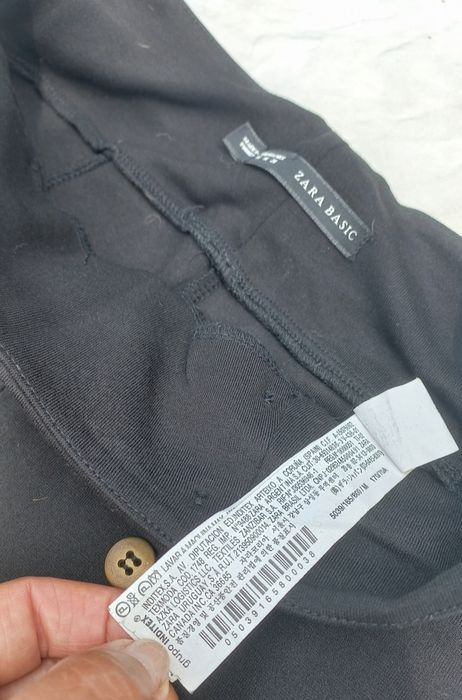 Leggins pretas Tam.M Zara