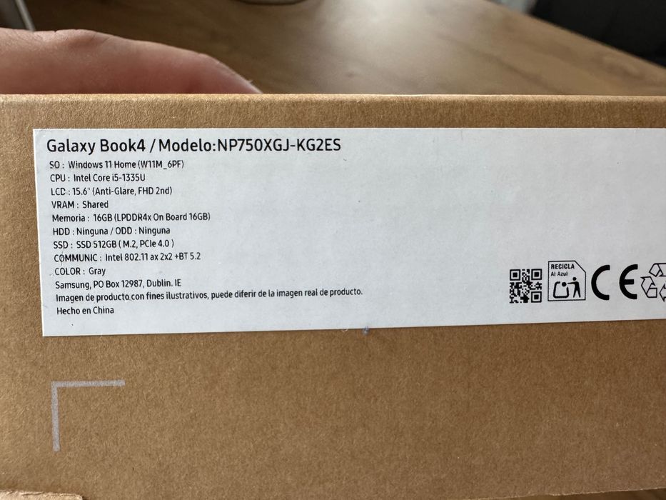 Laptop Galaxy Book 4 | Intel