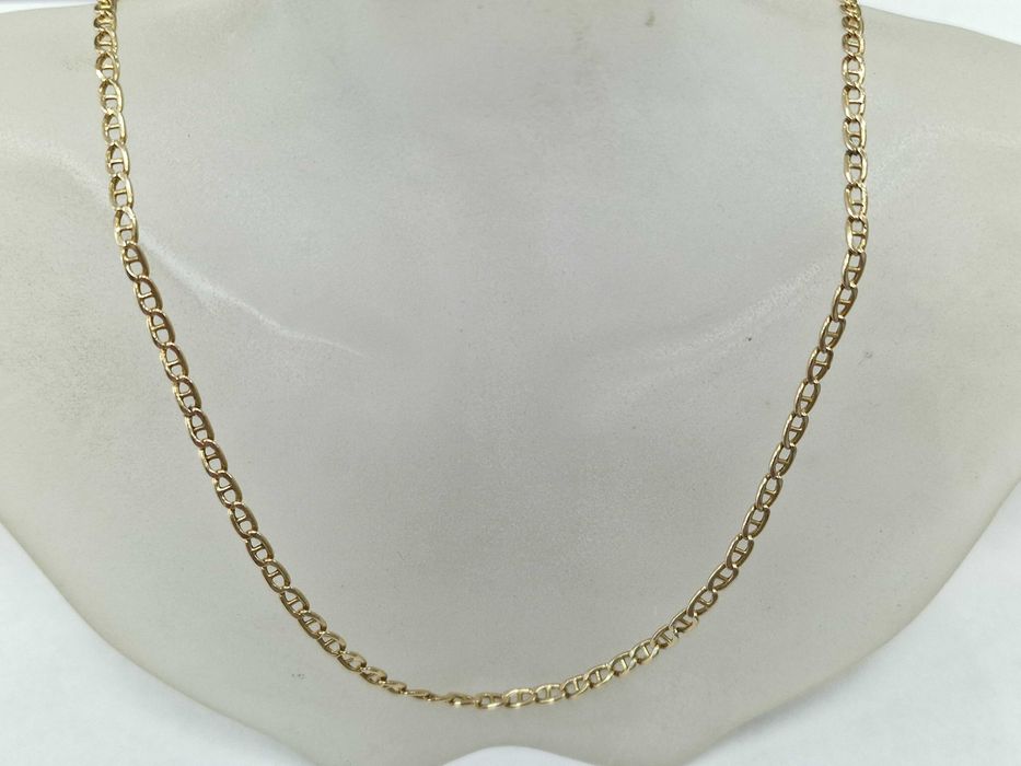 Złoty łańcuszek damski/ 585/ 4.19 gram/ 48cm/ żółte złoto/ 1996-97