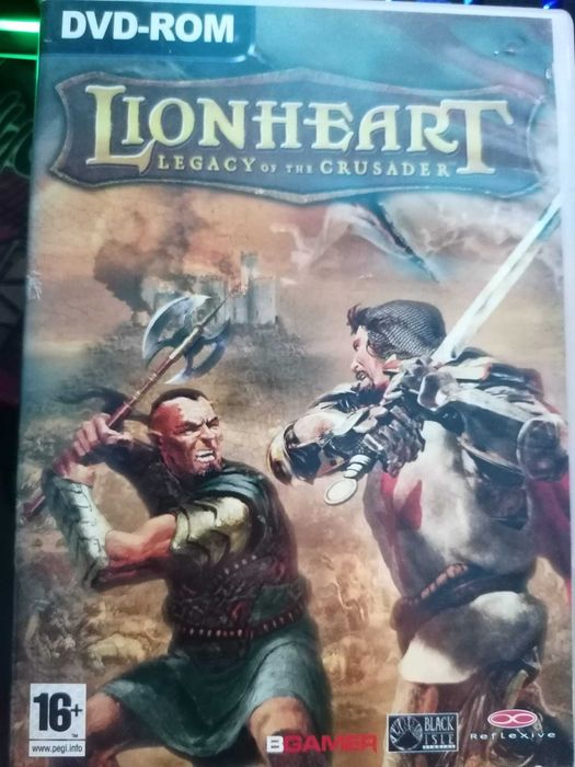 Lionheart: Legacy of the Crusader jogo Pc como novo caixa original