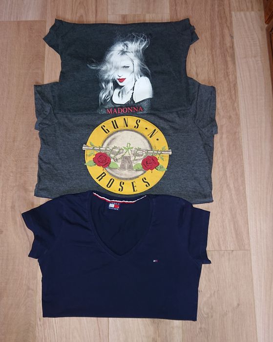 T-shirt PUMA, bluzka slim, r. XXL kolor lawenda