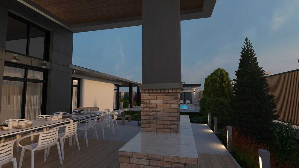 В продаже одноэтажный Дом из красного кирпича на участке 15-соток.