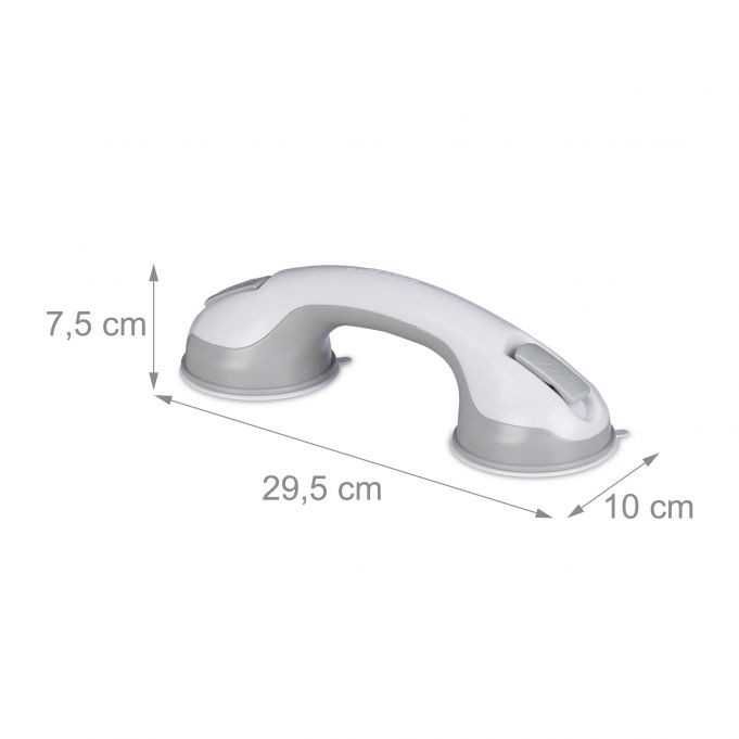 Uchwyt łazienkowy z przyssawką 2 sztuki