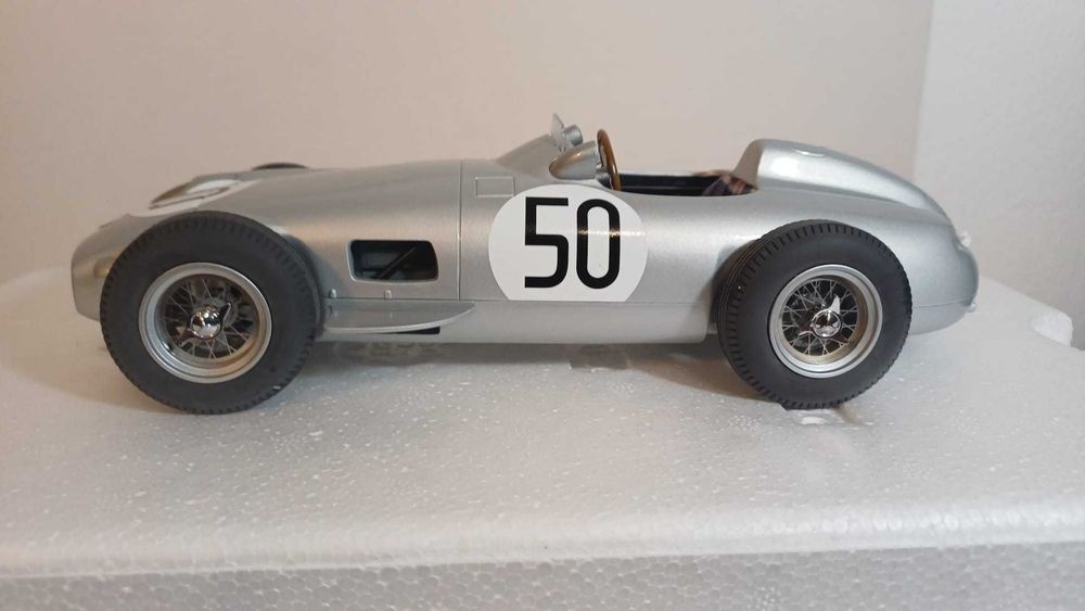 1/18 1955 Mercedes W196 F1 #50 Piero Taruffi british gp  - Iscale