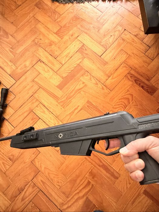 Carabina nova chumbos oferta alvo e chumbos