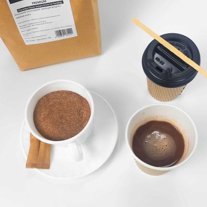 Гарячий шоколад Mokate Vending ПРЕМІУМ якість по НАЙНИЖЧІЙ ціні 169грн