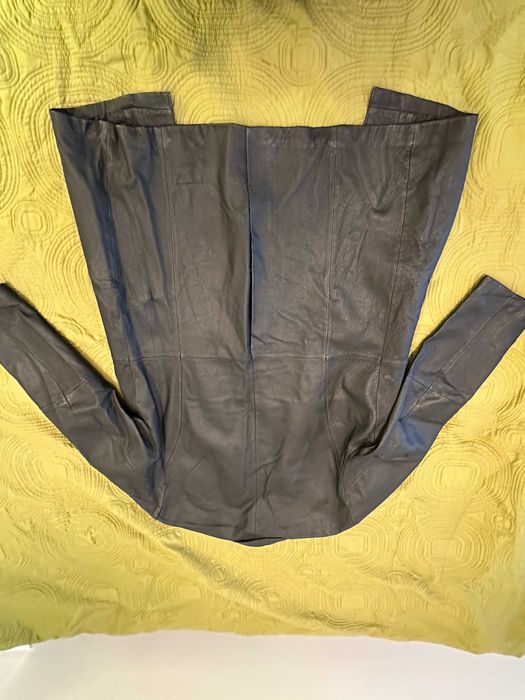 Angelo Litrico Men's Leather Coat, size L, Very Good Quality