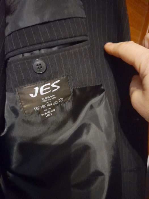 Marynarka męska czarna