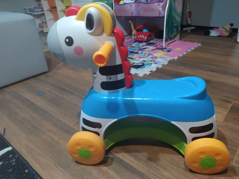 Zeberka jeździk Fisher Price