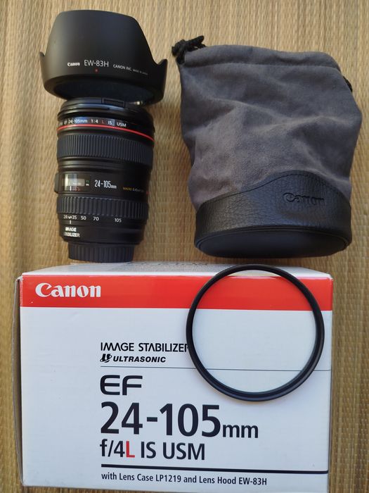 Canon EF 24-105mm f4L IS USM como nova