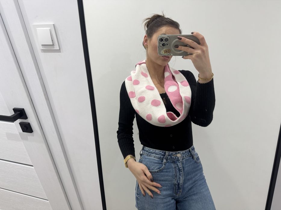 Szalik komin dwustronny