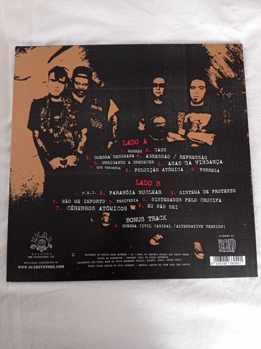 Ratos de Porão – “Sistemados Pelo Crucifa” LP (Novo)