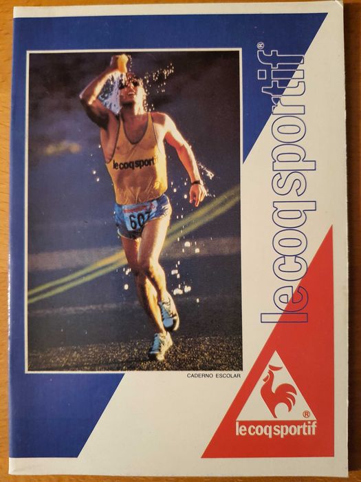 Cadernos antigos Le Coq Sportif - anos 80