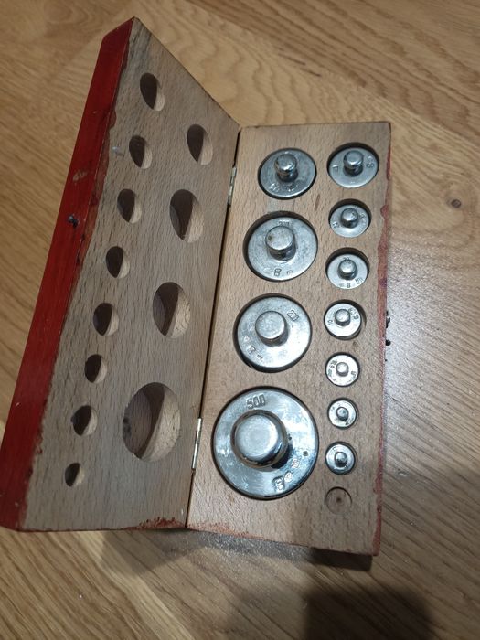 Odważniki precyzyjnie