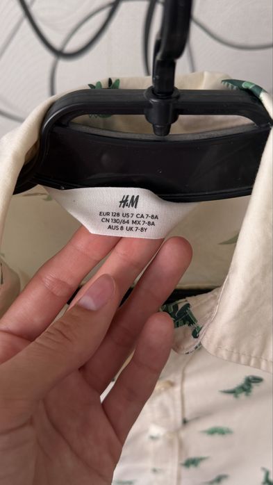 Рубашка H&M на хлопчика