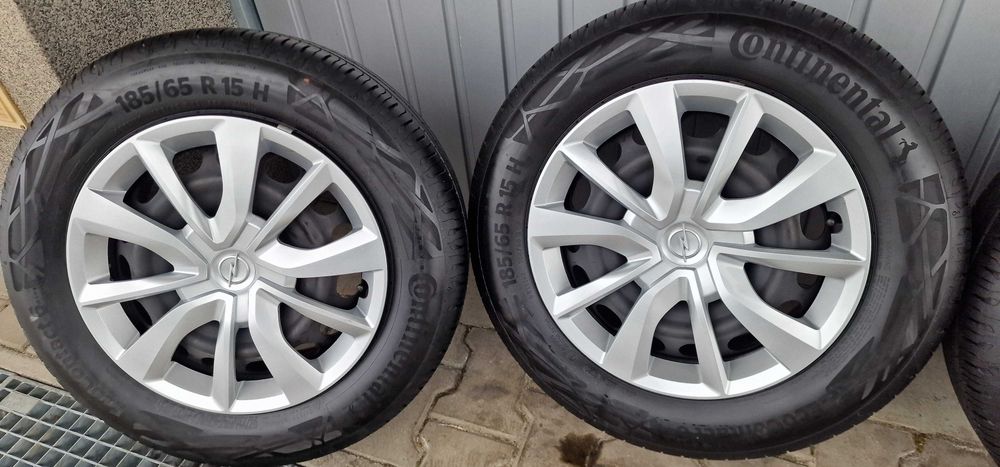 Oryginalne koła Opel Corsa F Peugeot Citroen DS R15!Opony letnie!