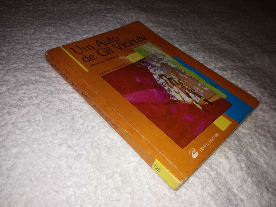 um auto de gil vicente (almeida garrett) 1995 livro