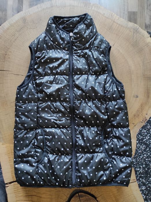 Bezrękawnik w groszki Janina 36