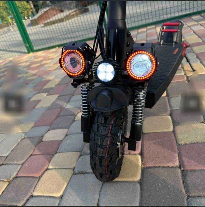 НОВА ПАРТІЯ!KUGOO Kirin M4 Max + PLUS 2000W 23Ah Повнопривідний