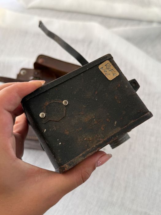 Câmara Lumière Lux Box Anos 50 + Bolsa Couro