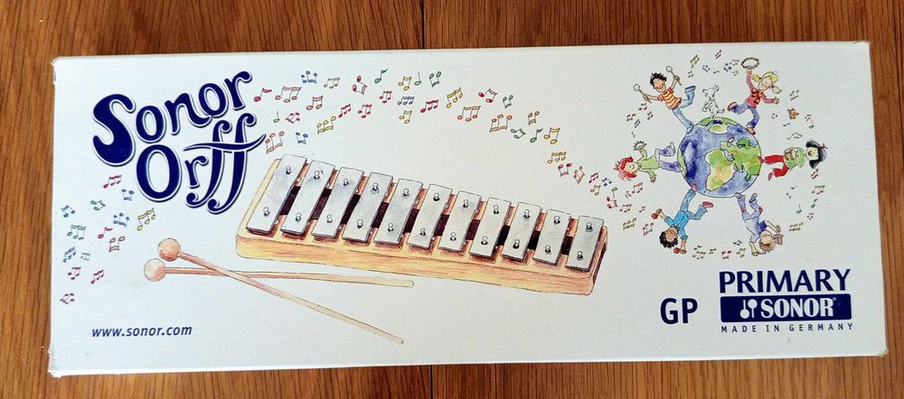 Glockenspiel (jogo de sinos) Sonor GP