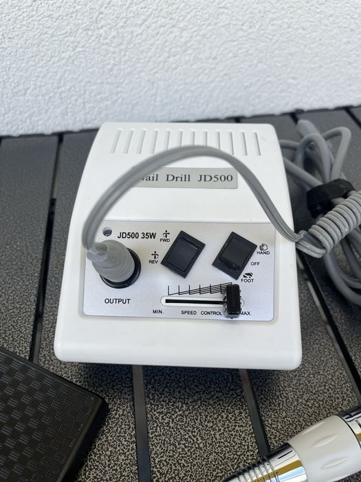 Frezarka do manicure Nail Drill JD500 | Uszkodzona | Na części lub do naprawy