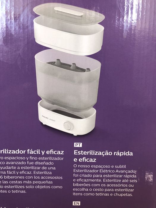 Esterilizador de biberões Philips Avent