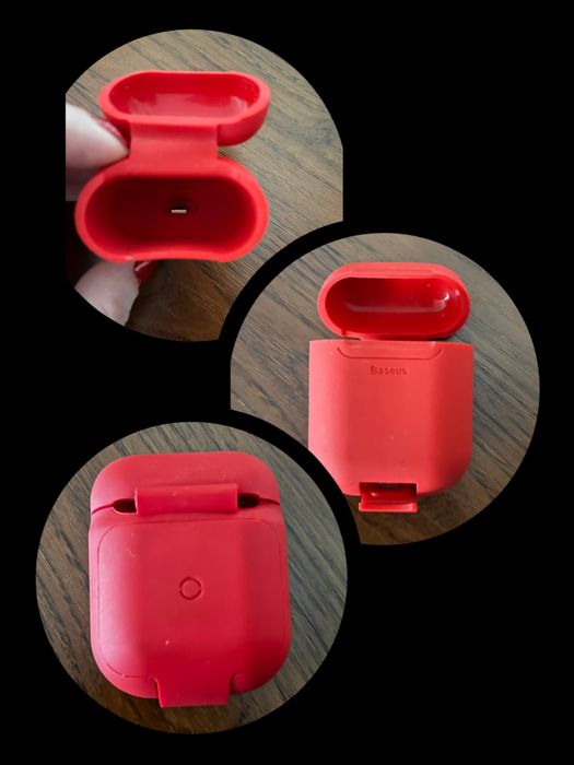 Чехол кейс AirPods 1,2,3 З Зарядный чехол Baseus