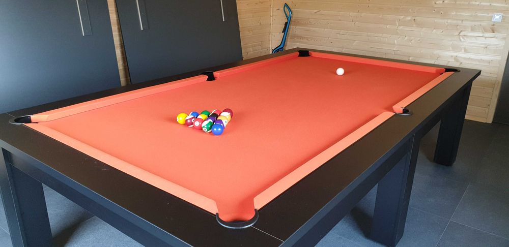 Stół Bilardowy ELEGANT 9 ft z blatem nakrywającym