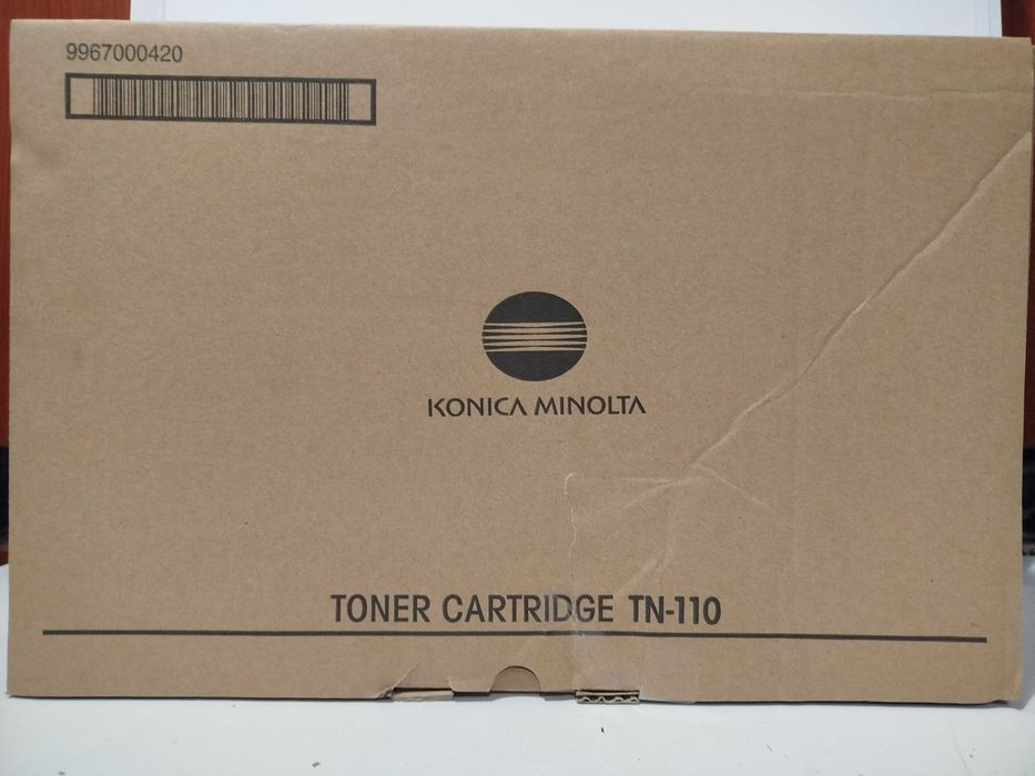 Toner TN 110 Cartridge Konica Minolta nowy w pudełku folii orginał