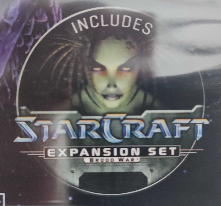 StarCraft 1 z dodatkiem Brood War, Nowy w folii