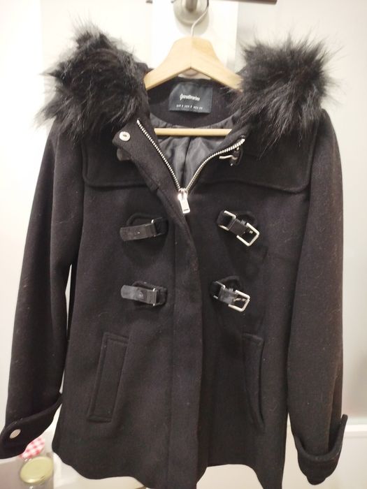 Casaco preto S Stradivarius