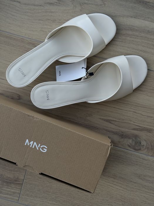 Мюлі Mango 41 розмір устілка 27,5см kitten heels