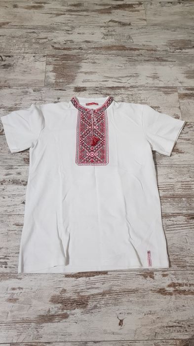 Мужская вышиванка футболка Galychanka. Размер M. Хлопок.