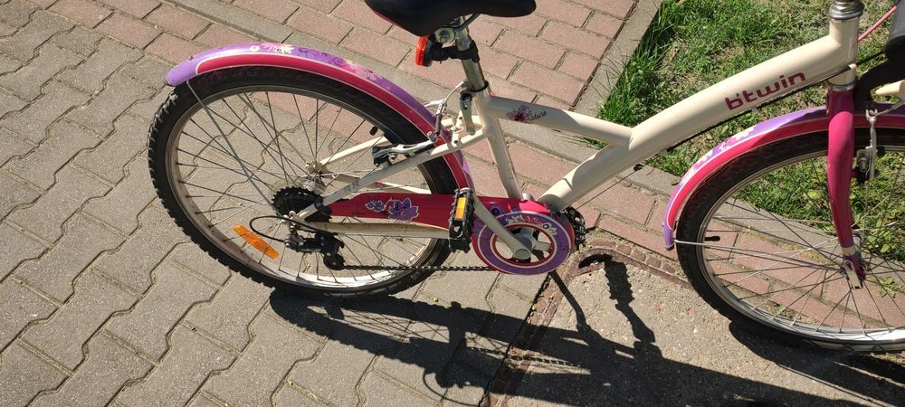 Rower dziewczęcy 20" b'twin