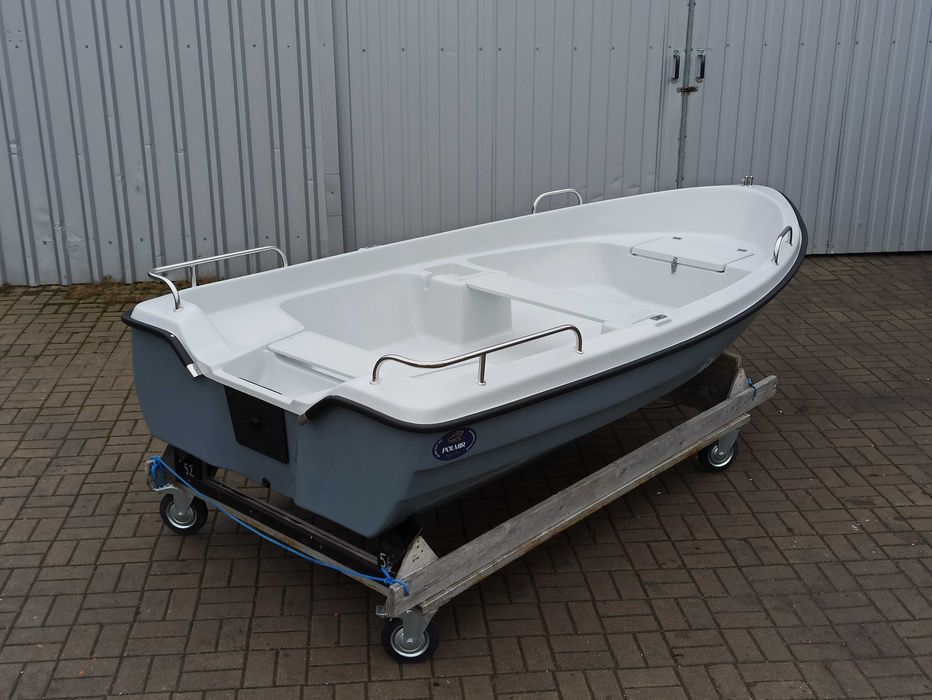 ! PROMOCJA ! łódka wędkarska DELFINA 360 z relingami do elektryka