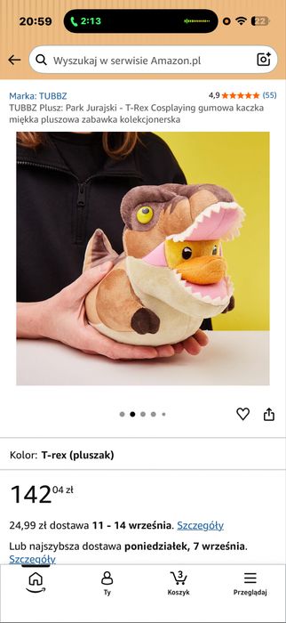 Zabawka dino nowa