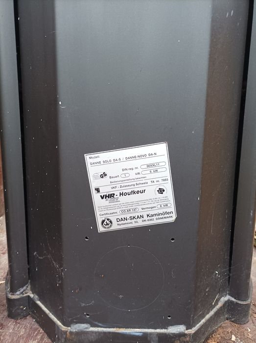Kominek na drewno DAN-SKAN   Duński