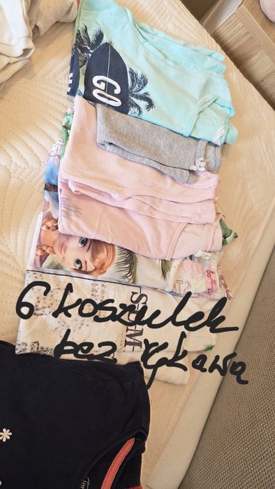Mega paka ubrań r.134 i 140 dla dziewczynki