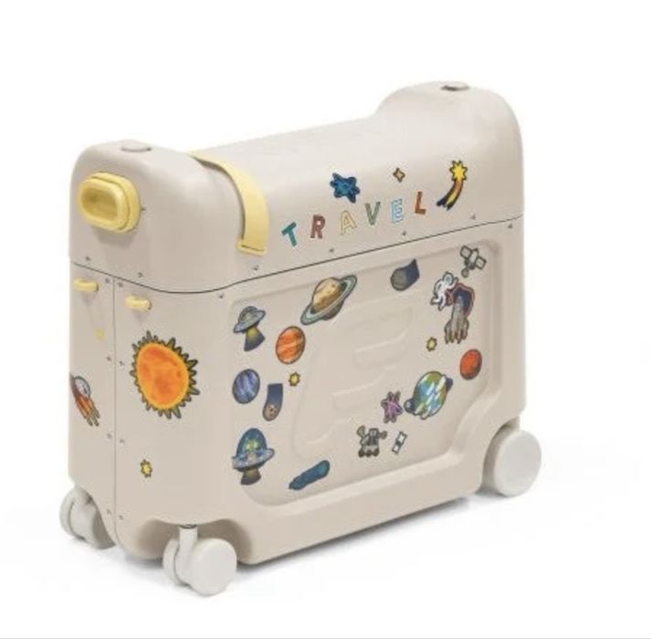 Walizka jetkids stokke bed box Moonglow White plecak