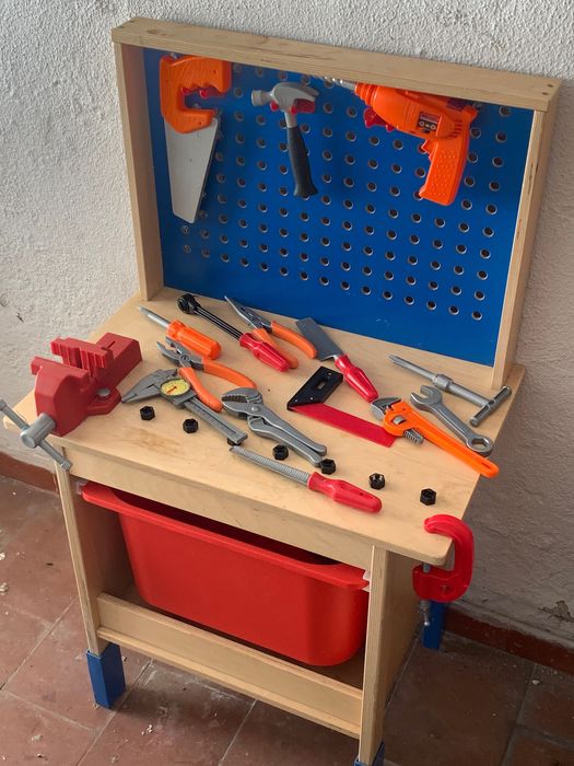 Bancada de trabalho de criança