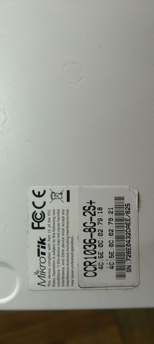 Mikrotik CCR 1036-8-2s+